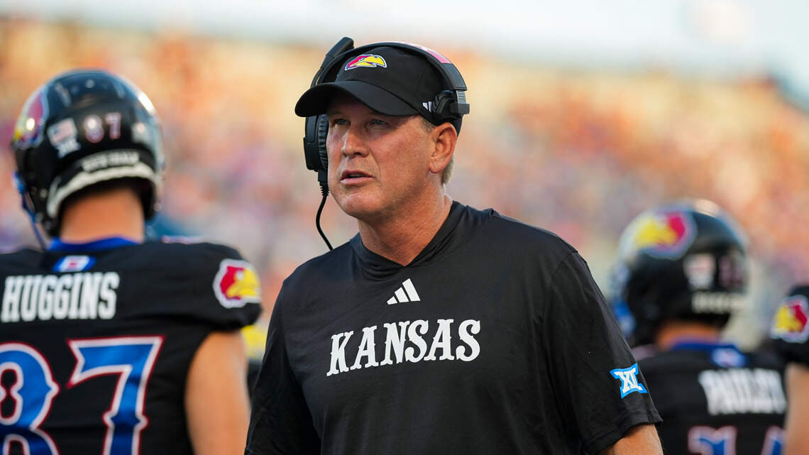 KU Jayhawks’ football depth chart for Game 1 vs. Lindenwood Wichita Eagle